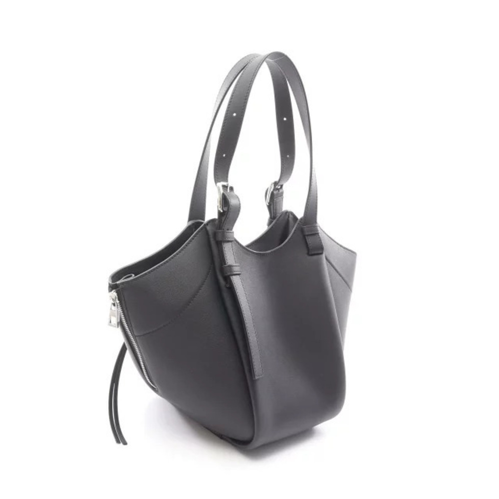 Loewe Handbag Flip Bag Black Leather Hammock Black